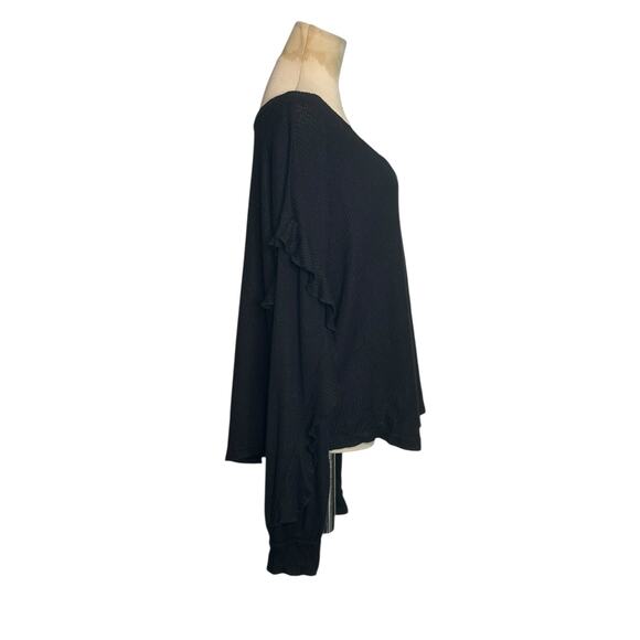 Pilcro black knit long sleeves top size XL - Picture 9 of 13